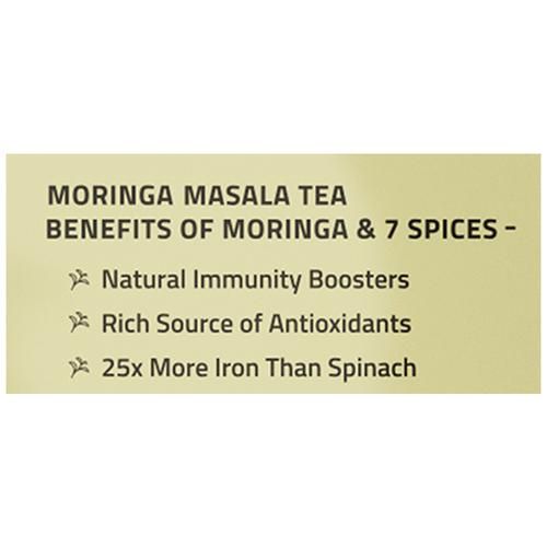 Auric Moringa Masala Tea - With Vitamins & Minerals, 250 g-6.webp